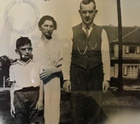 1.	Leba Feige and Nachum Stern with their son Naftali before the World War 2