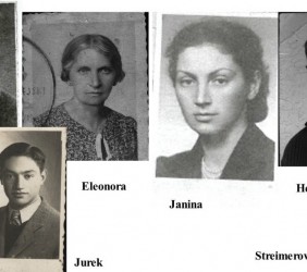 1. The Streimer family: Maurycy, Eleonora, Janina, Henryk and Jurek