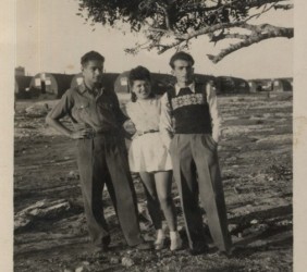 Jurek Streimer, Transit camp, Cyprus